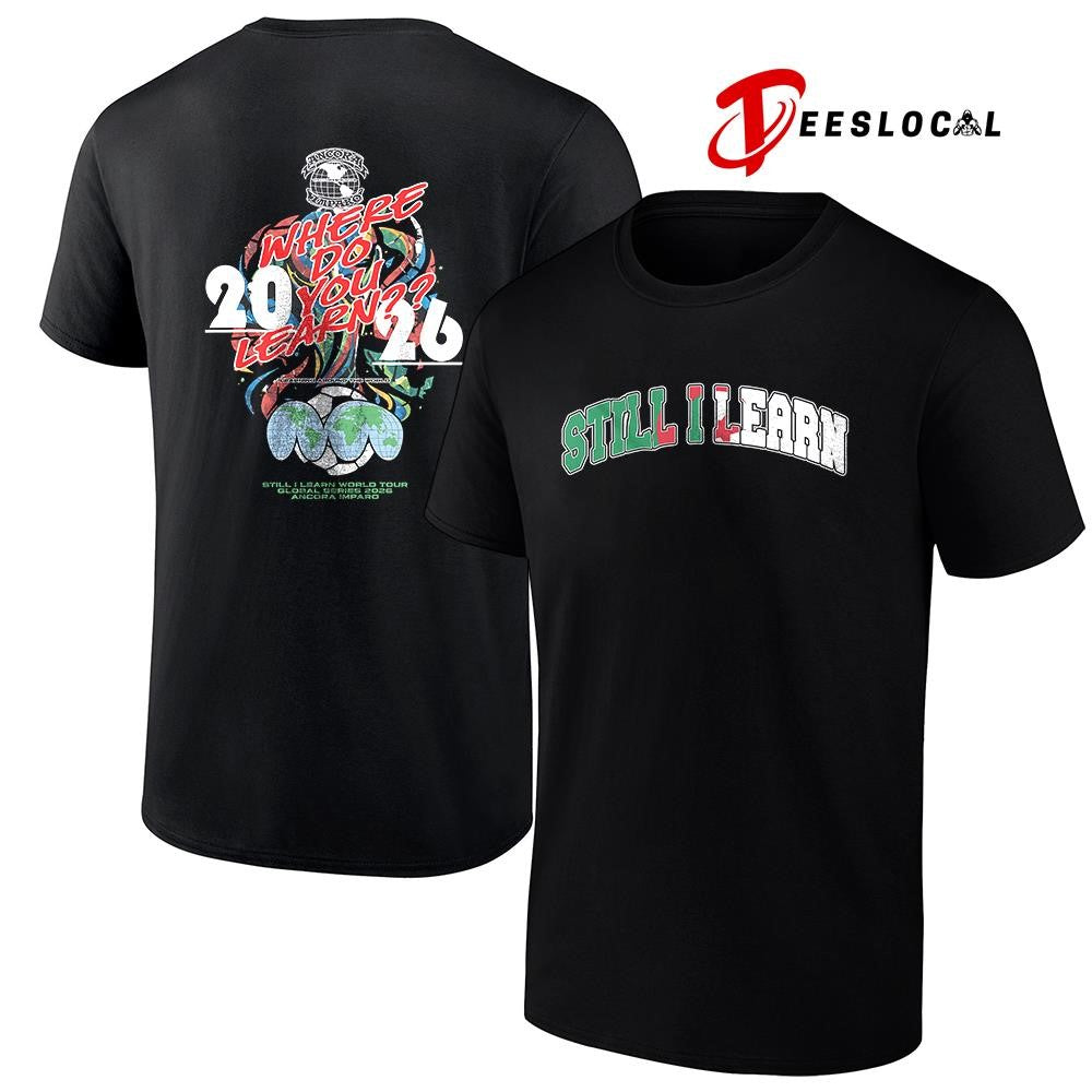 World Cup still I learn where do you learn graphic shirt