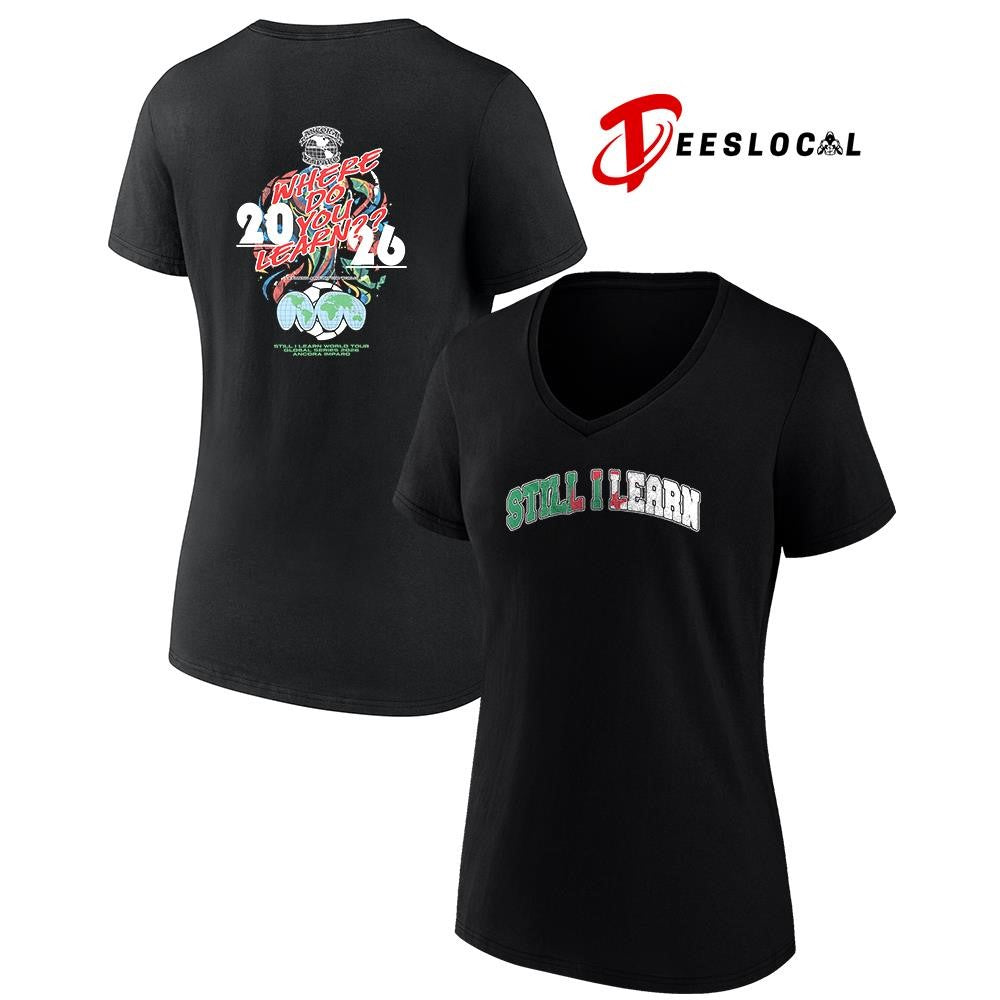 World Cup still I learn where do you learn graphic shirt