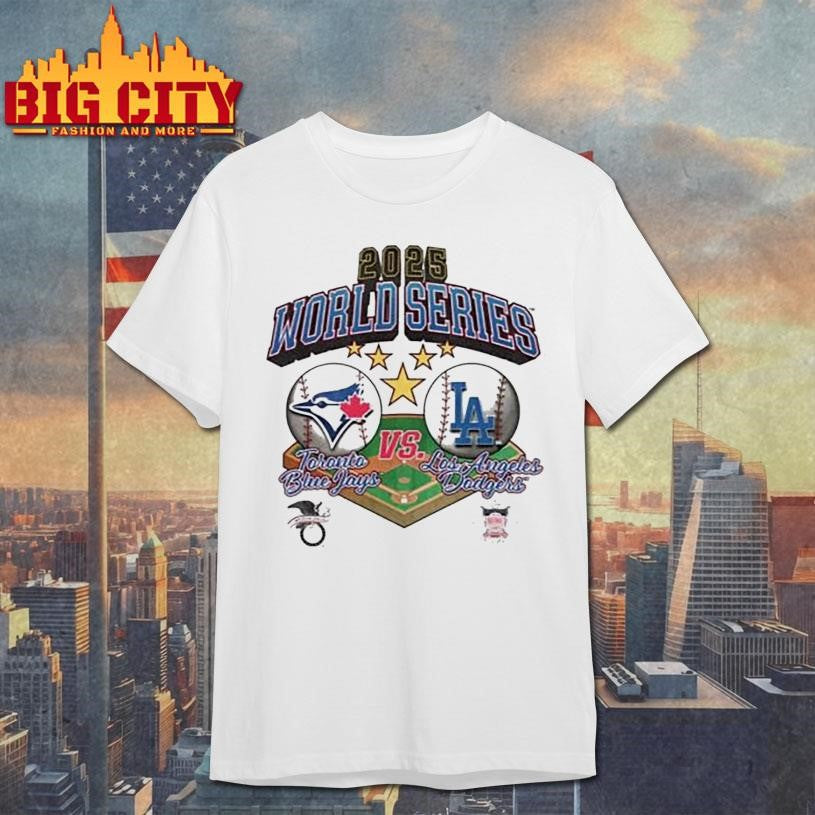 World Series Blue Jays Vs LA Dodgers 2025 Shirt