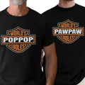 World's Coolest Grandpa Shirt, Grandpa Nickname Gift Motorcycle Dad Hoodie, Father's Day Sweatshirt, Birthday Gift