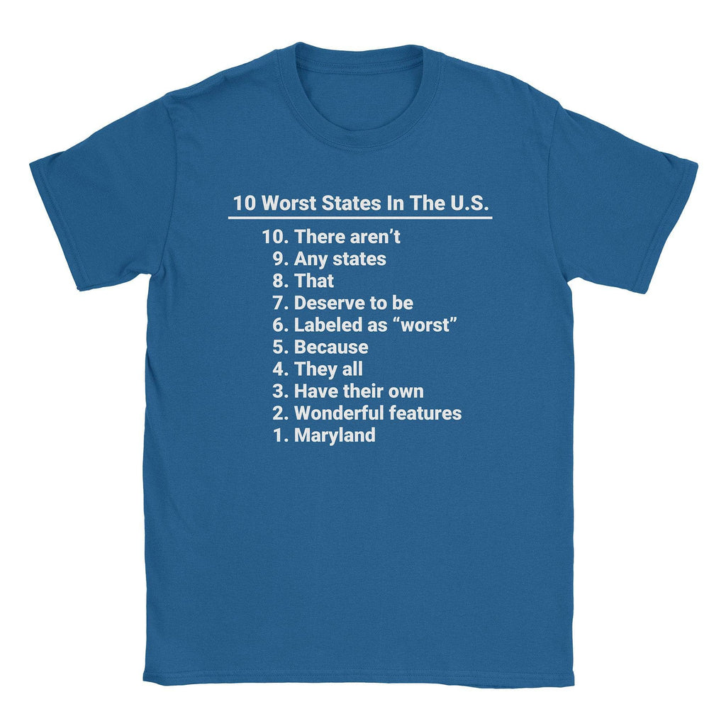 Worst States T-Shirt Hoodie, Sweatshirt | CiraTrend.com (Image 2)