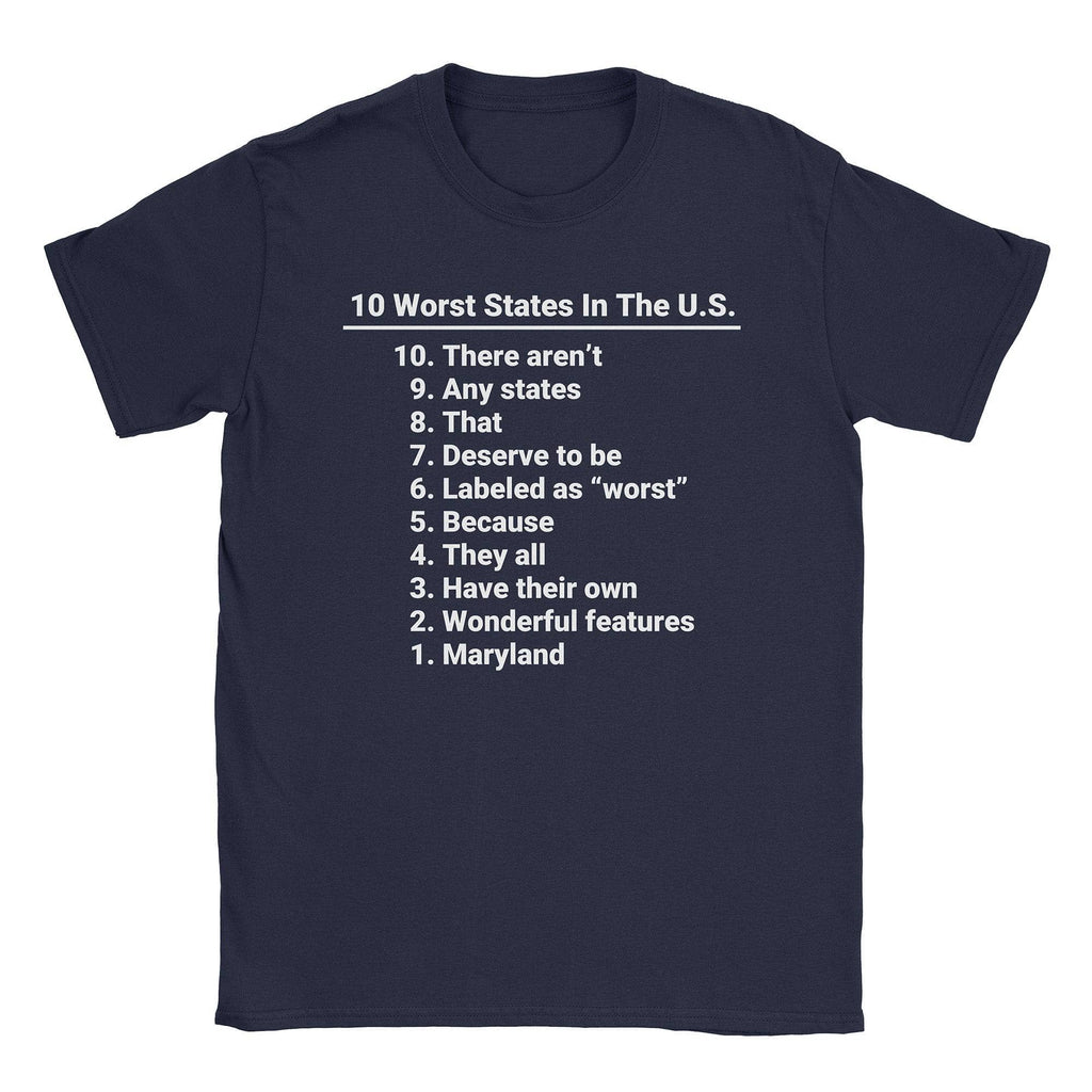 Worst States T-Shirt Hoodie, Sweatshirt | CiraTrend.com (Image 4)