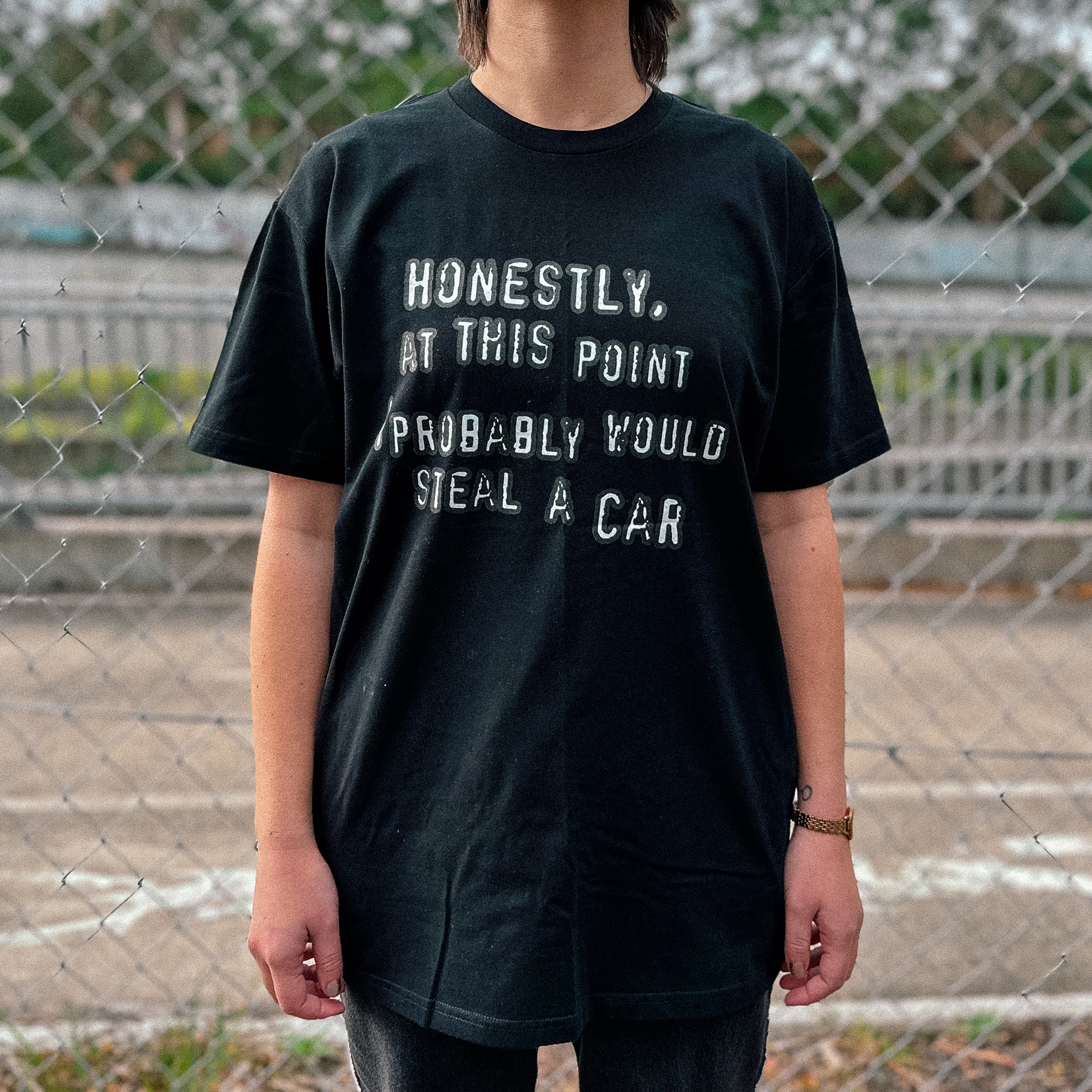 Would Steal A Car Tee Hoodie, Sweatshirt | CiraTrend.com (Image 1)