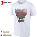 Wrestling Baddies Motel for the Girlies by the Girlies Welcome Heart shirt