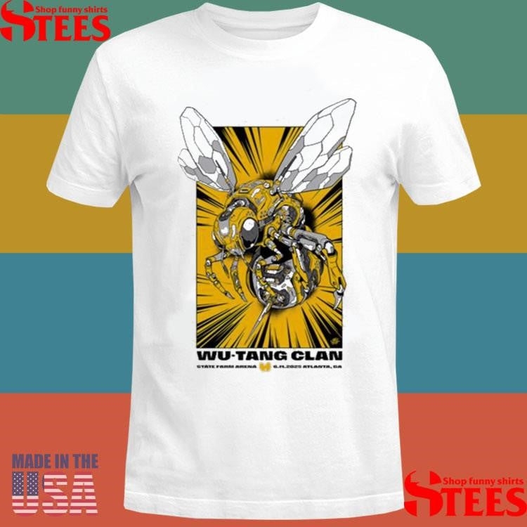 Wu Tang Clan Jun 11 2025 Atlanta Ga T-shirt