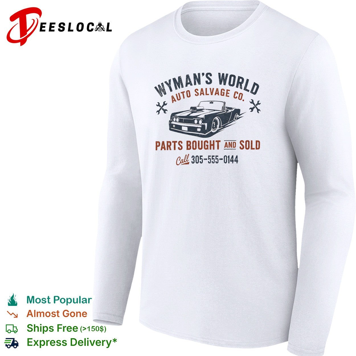 Wyman’s World Auto Salvage Co shirt