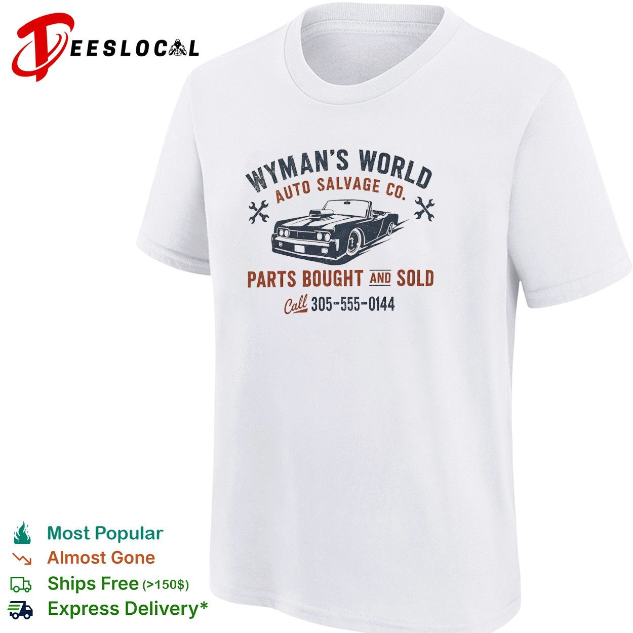 Wyman’s World Auto Salvage Co shirt