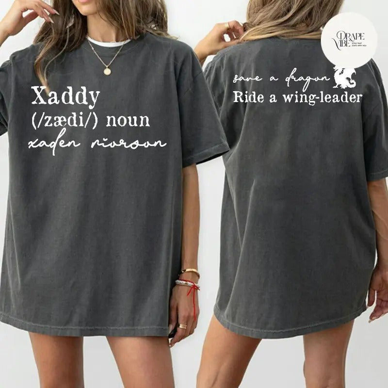 X@ddy Shirt, X@ddy, X@den Riorson, X@den Fourth Wing Shirt, Fourth Wing Merch, Iron Flame Sweatshirt, Rebecca Yarros...
