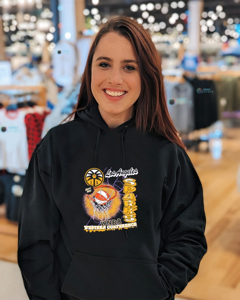 Los Angeles Sparks est 1997 WNBA Western conference shirt
