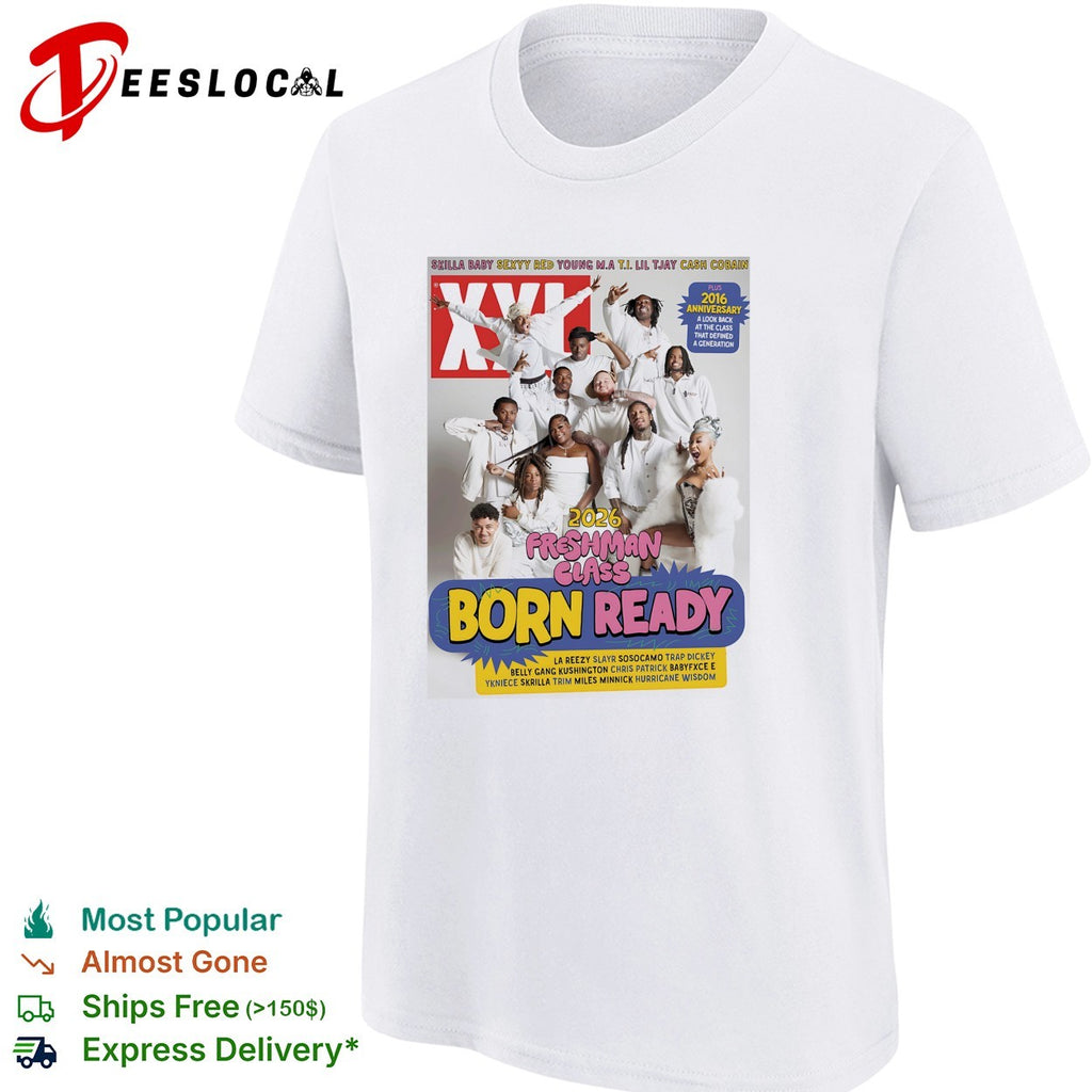 XXL Magazine Freshman Class 2026 Tour shirt