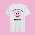 Xpre88ion Friday Tee white Top Womenswear Hoodie, Sweatshirt | CiraTrend.com