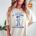 Y'all Mind If I Do Some Lollygagging Tshirt, Funny Frog Graphic Shirt, Cute Funny Frog Tee, Frog Lovers Tee, Retro Women...