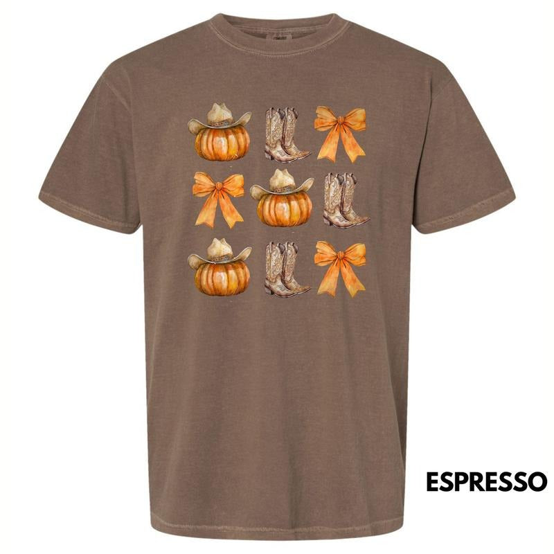 YEEHAW Pumpkin Collage Comfort Colors T-Shirt 'NLB' Hoodie, Sweatshirt | CiraTrend.com