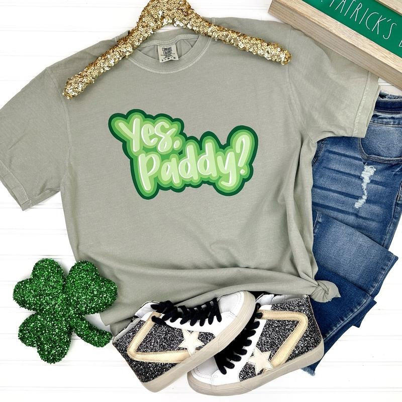 YES, Paddy Comfort Colors T-Shirt Hoodie, Sweatshirt | CiraTrend.com