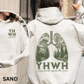 YHWH lungs Christian oversized shirt every breath speaks His name Bible verse Hebrew name of God hoodie religious gift...