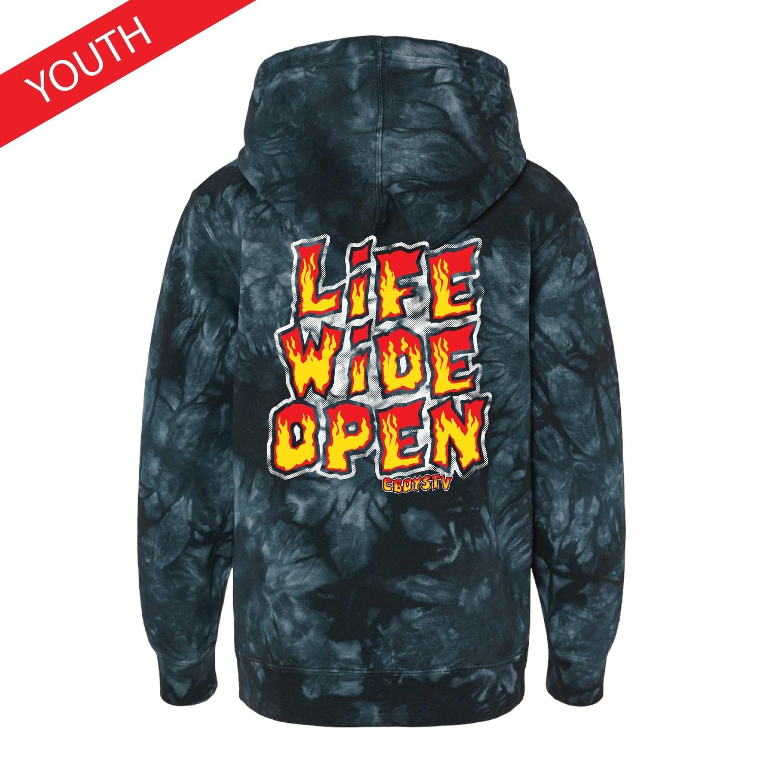 YOUTH - Shred the Flames Hoodie T-Shirts, Sweatshirt | CiraTrend.com (Image 1)