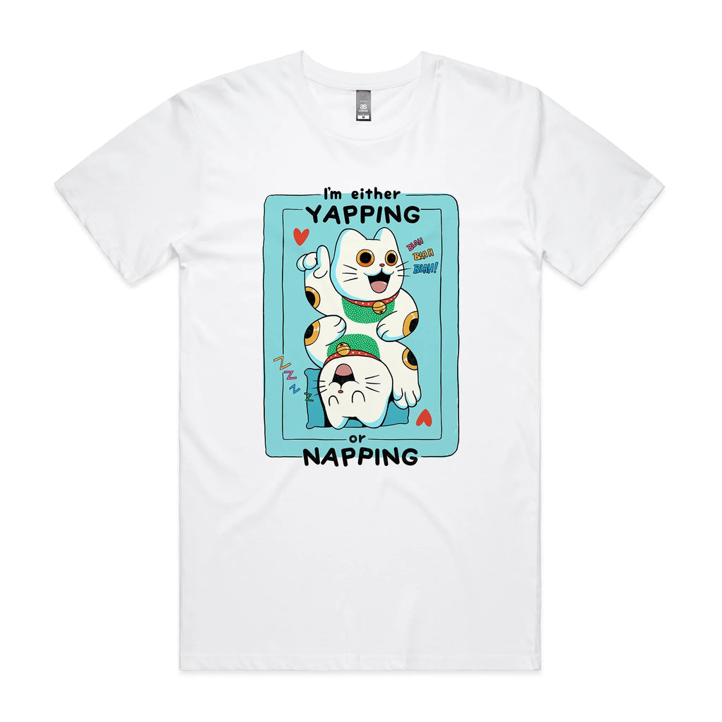 Yapping Or Napping Tee Hoodie, Sweatshirt | CiraTrend.com (Image 1)