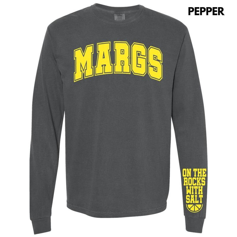 Yellow MARGS Long Sleeve Comfort Colors T-Shirt Hoodie, Sweatshirt | CiraTrend.com
