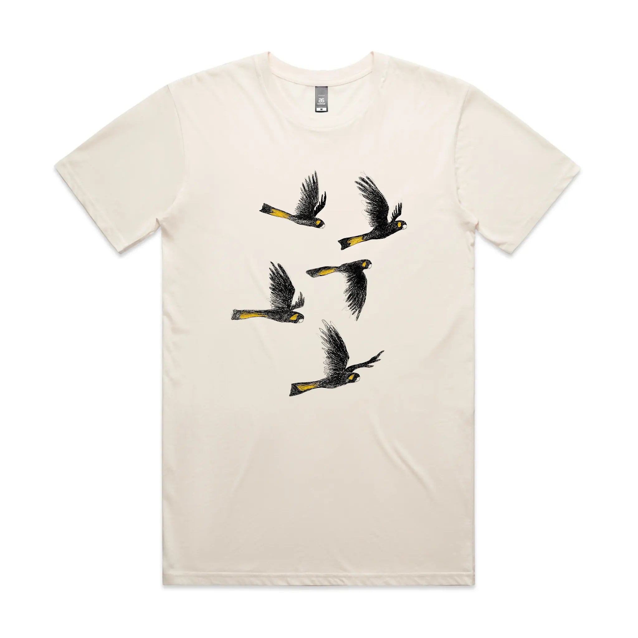 Yellow Tailed Black Cockatoos Tee Hoodie, Sweatshirt | CiraTrend.com (Image 1)