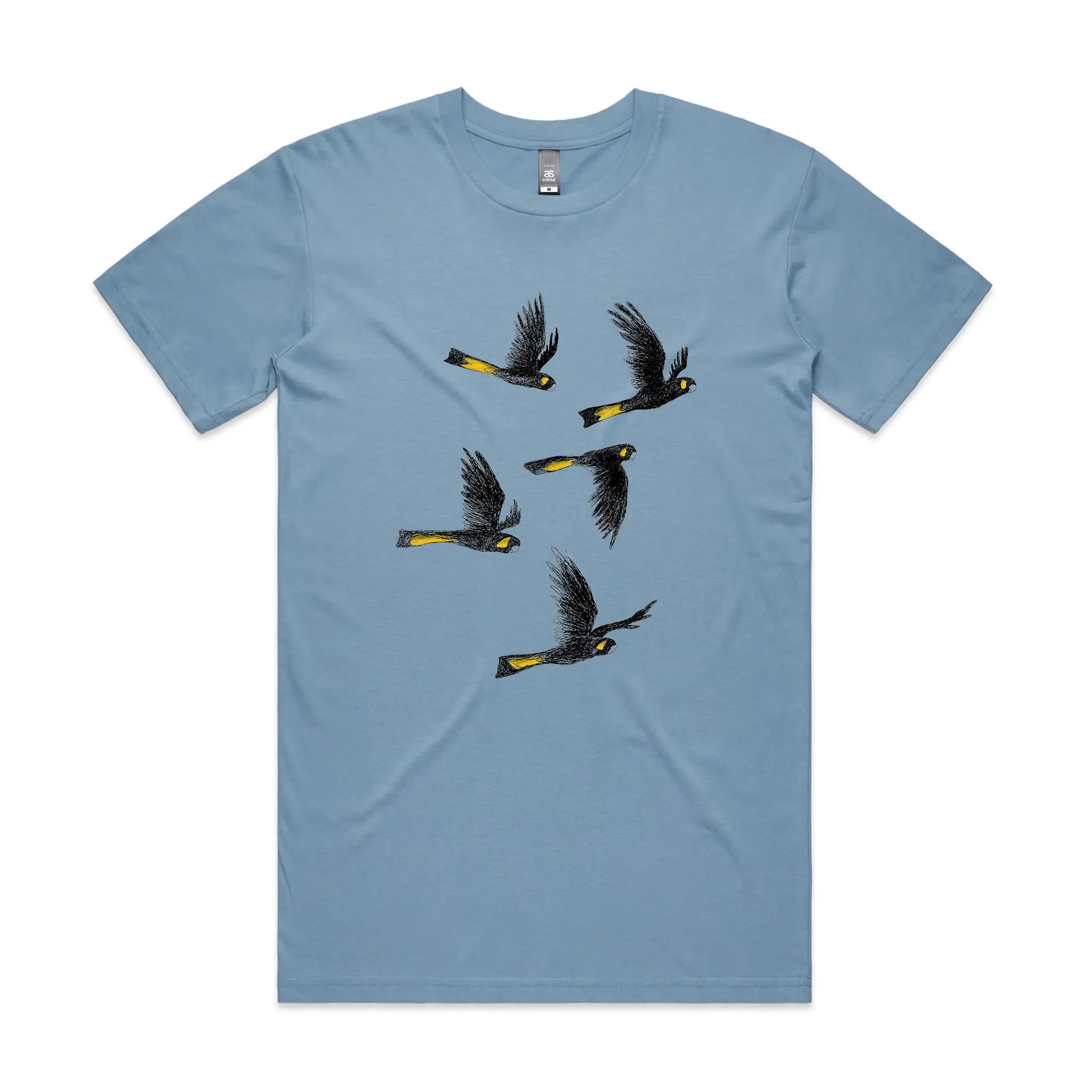 Yellow Tailed Black Cockatoos Tee Hoodie, Sweatshirt | CiraTrend.com (Image 3)