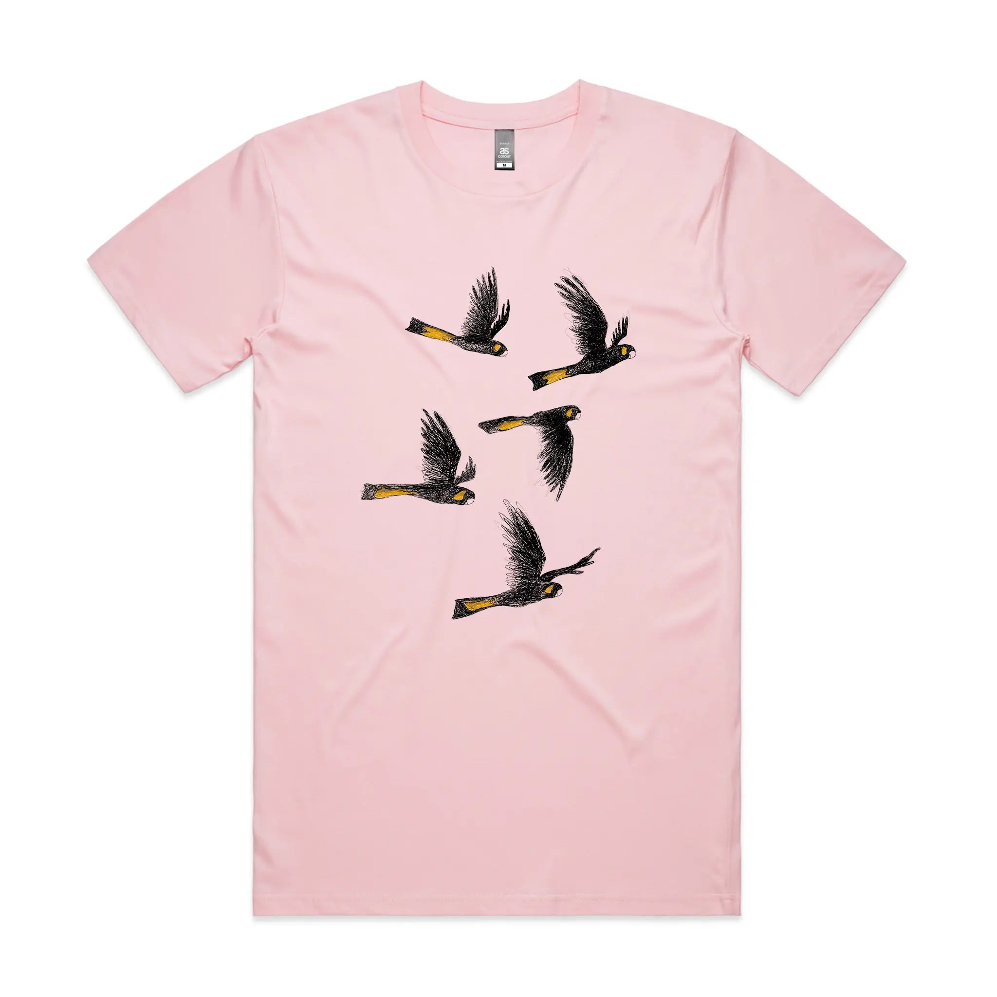 Yellow Tailed Black Cockatoos Tee Hoodie, Sweatshirt | CiraTrend.com (Image 4)