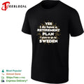 Yes I do have a retirement plan I plan to go to Sweden shirt