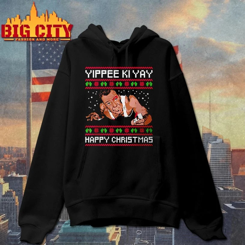 Yippee Ki Yay Happy christmas ugly shirt