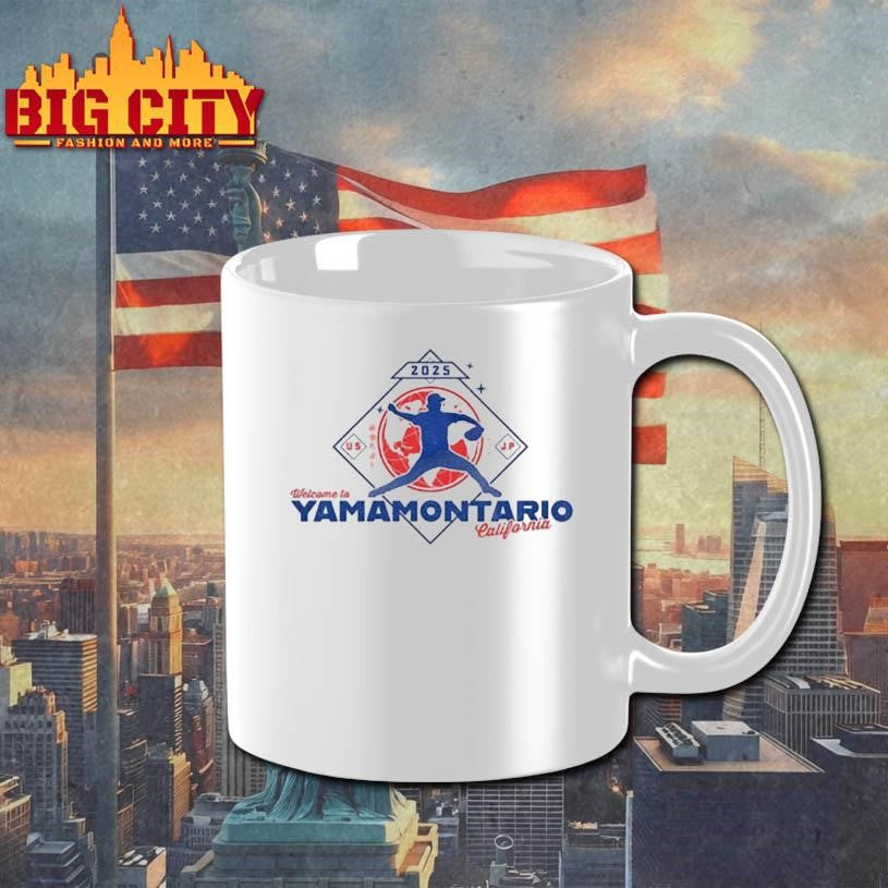 Yoshinobu Yamamoto welcome to Yamamontario California Los Angeles Dodgers World Series 2025 shirt