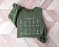 You Are Bible Verse Sweatshirt, Inspiration Bible Sweater, Wild flower Christian Hoodie and Sweater; T-shirt | CiraTrend.com