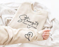 You Are Stronger Than The Storm  Sweatshirt, Boho Self Care, Motivational Sweatshirt,  Trendy Shirt, Positive Daily...