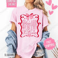 You Are Worthy Shirt Comfort Colors, Valentine's Day Women's Tee, Valentine Women's Tshirt Hoodie, Sweatshirt | CiraTrend.com