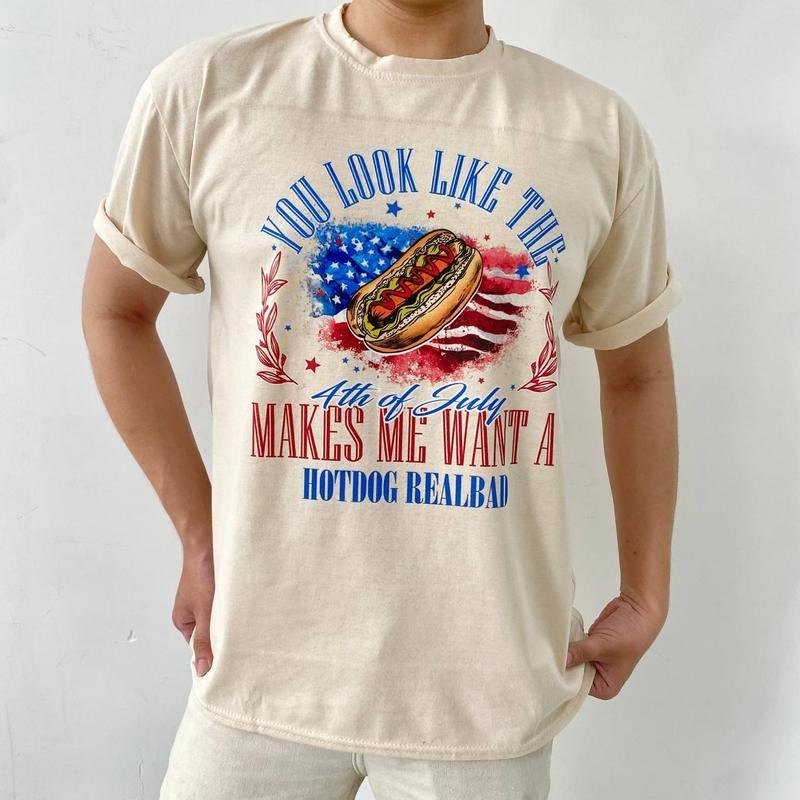 You Look Like The 4th Of July  Shirt, 4th Of July Gift Shirt Hoodie Sweatshirt | CiraTrend.com