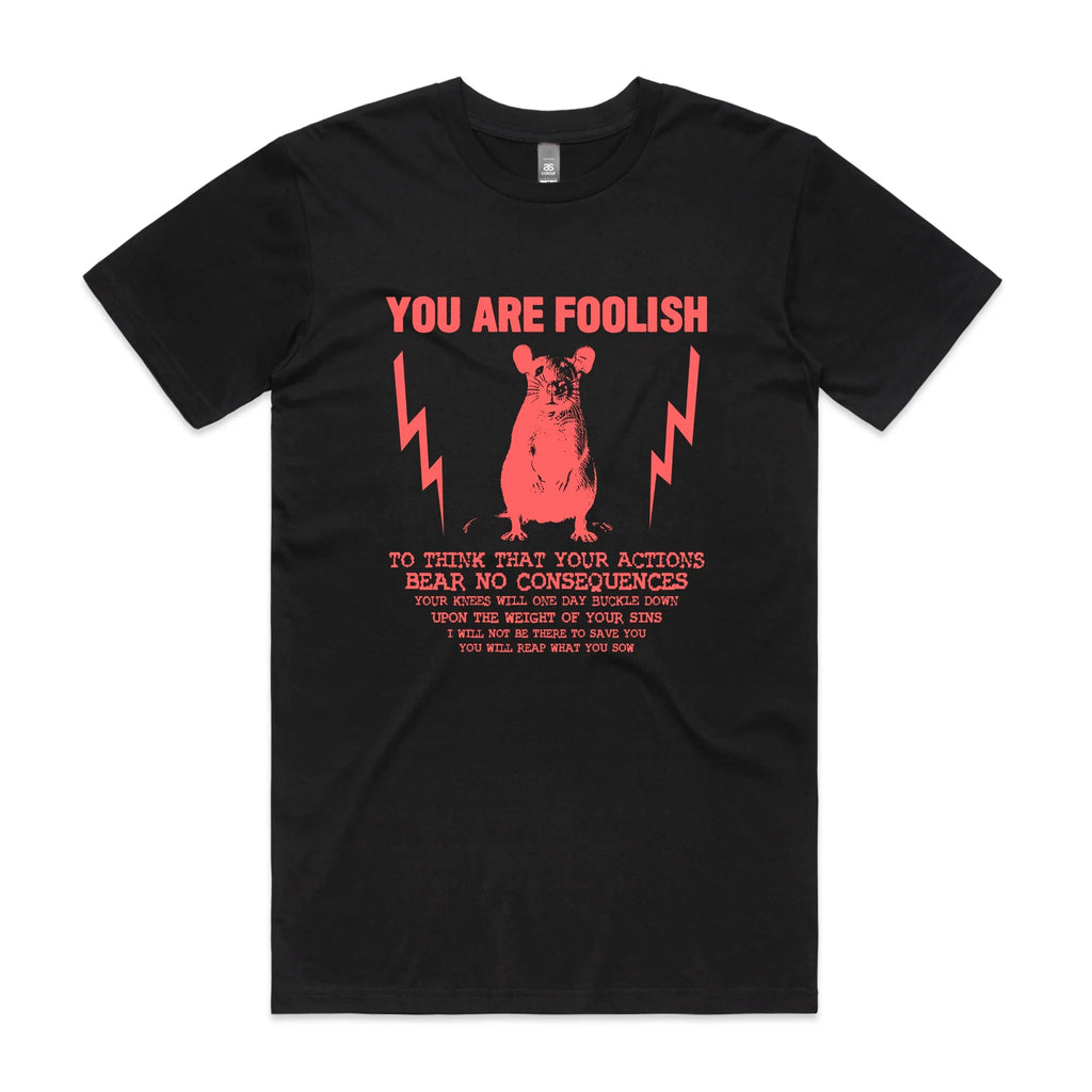 You Are Foolish Tee Hoodie, Sweatshirt | CiraTrend.com (Image 1)