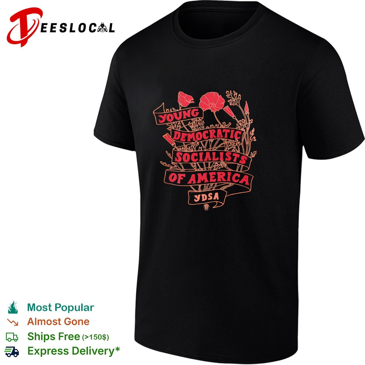 Young Democratic Socialists of America YDSA shirt