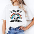 Your Little Ray Of Sarcastic Sunshine Has Arrived Tshirt, Vintage Retro Funny Sassy Raccoon Meme Shir Top Womenswear ...