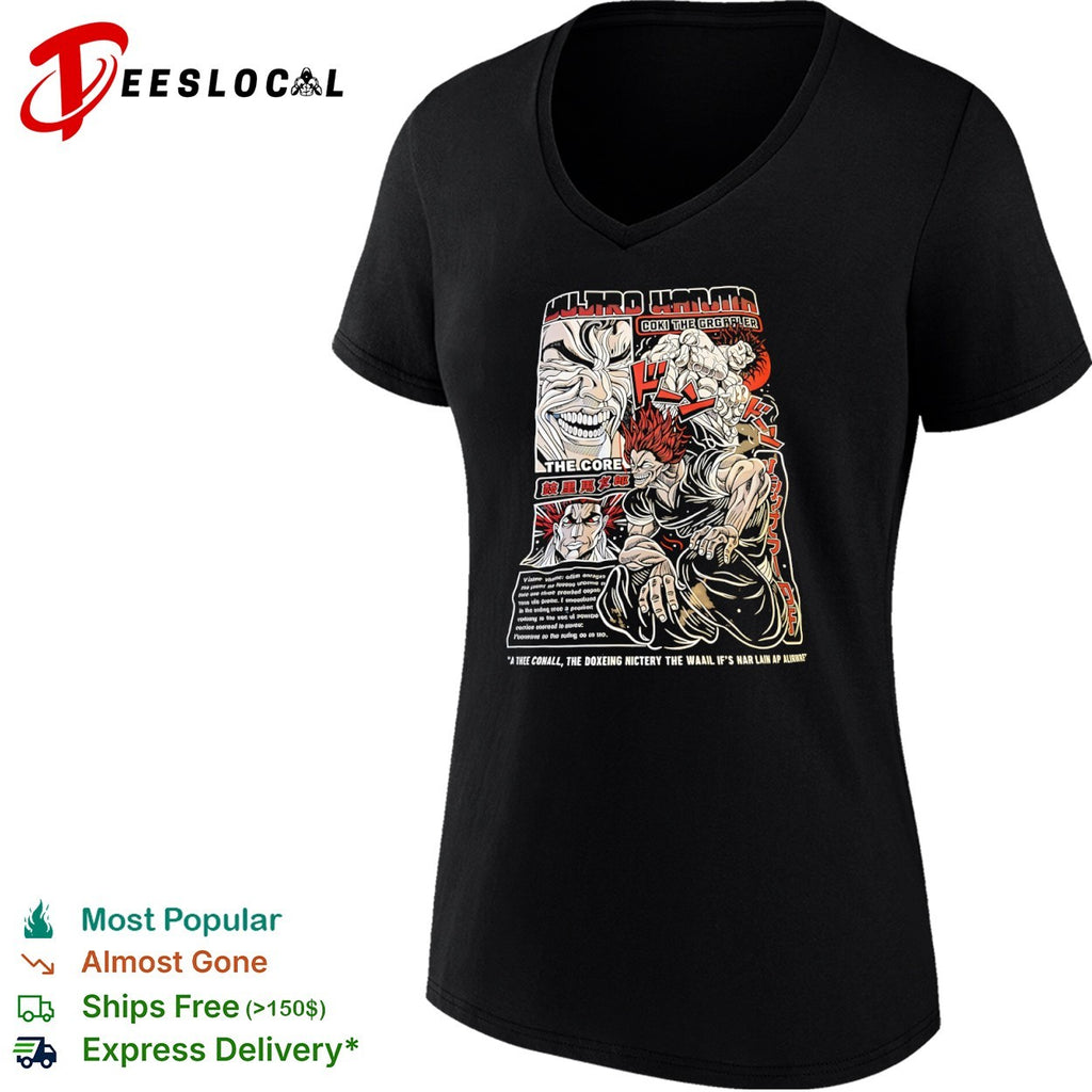 Yujiro Hanma Coki the Grgrapler The Core A Thee Conall The Doxeing shirt