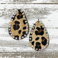ZLeopard Rhinestone Earrings T-Shirts, Hoodie, Sweatshirt | CiraTrend.com