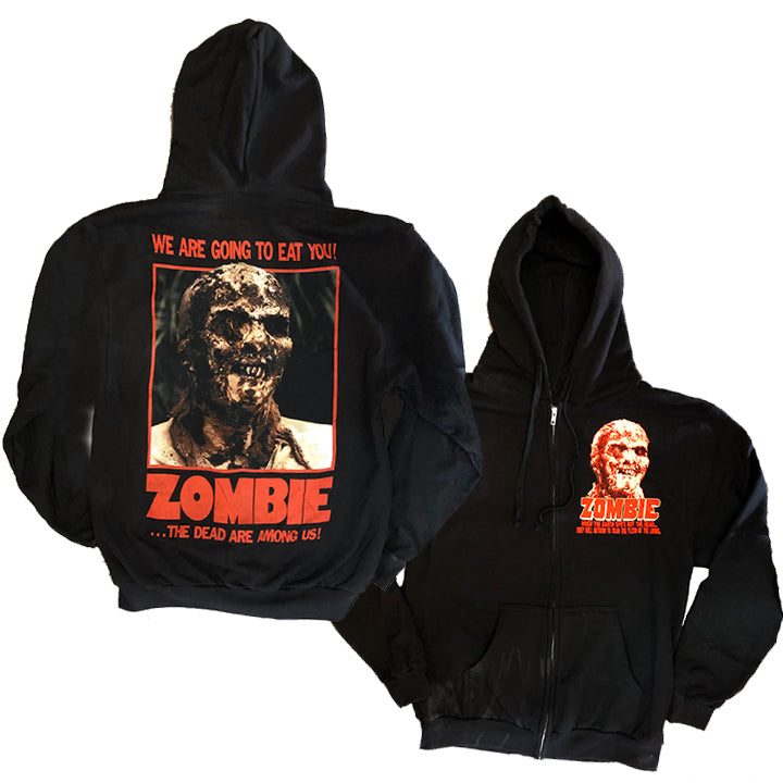 ZOMBIE POSTER ZIP HOODIE T-Shirts, Sweatshirt | CiraTrend.com