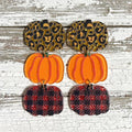 ZPumpkin Dangle Leopard Post Earrings T-Shirts, Hoodie, Sweatshirt | CiraTrend.com