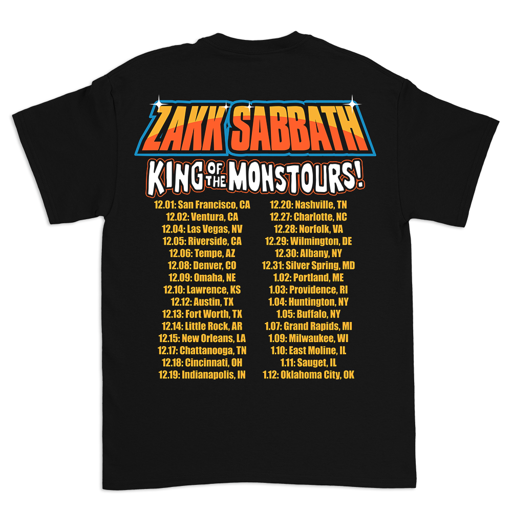 King Of Monstours Tour Tee