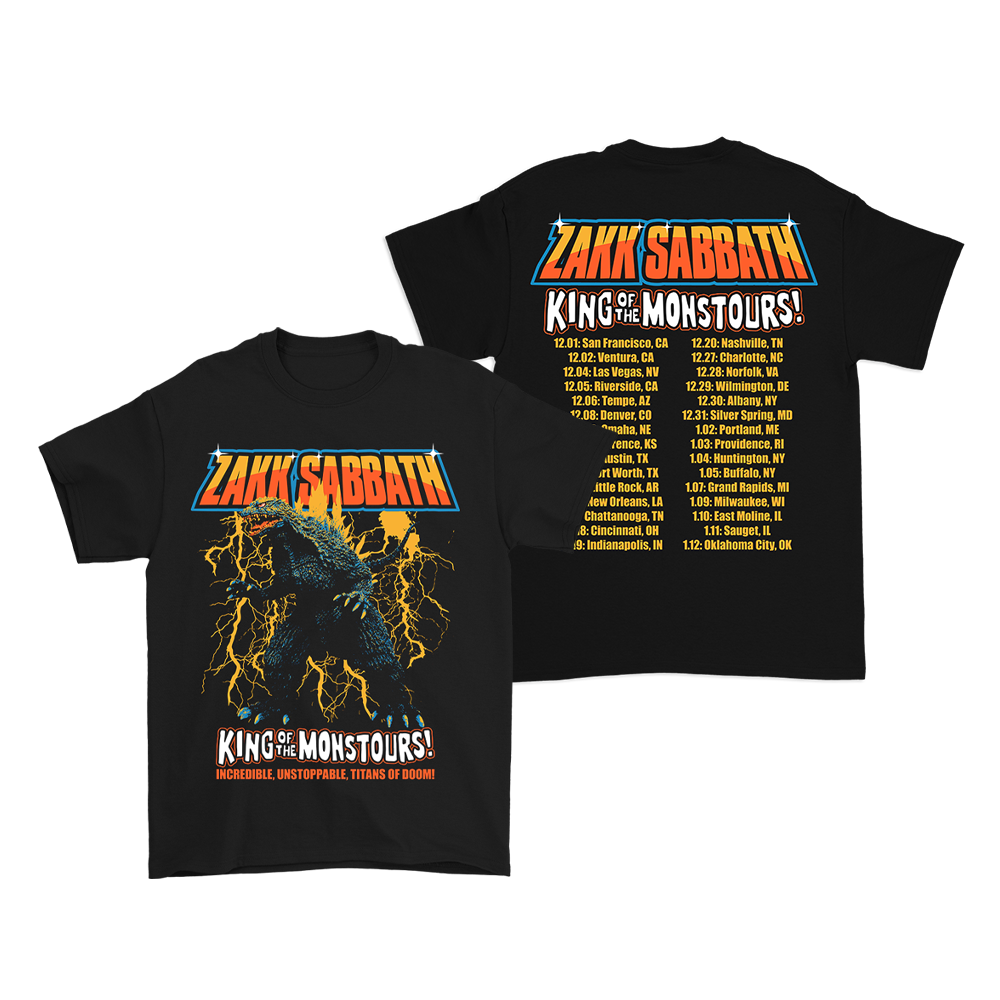 King Of Monstours Tour Tee