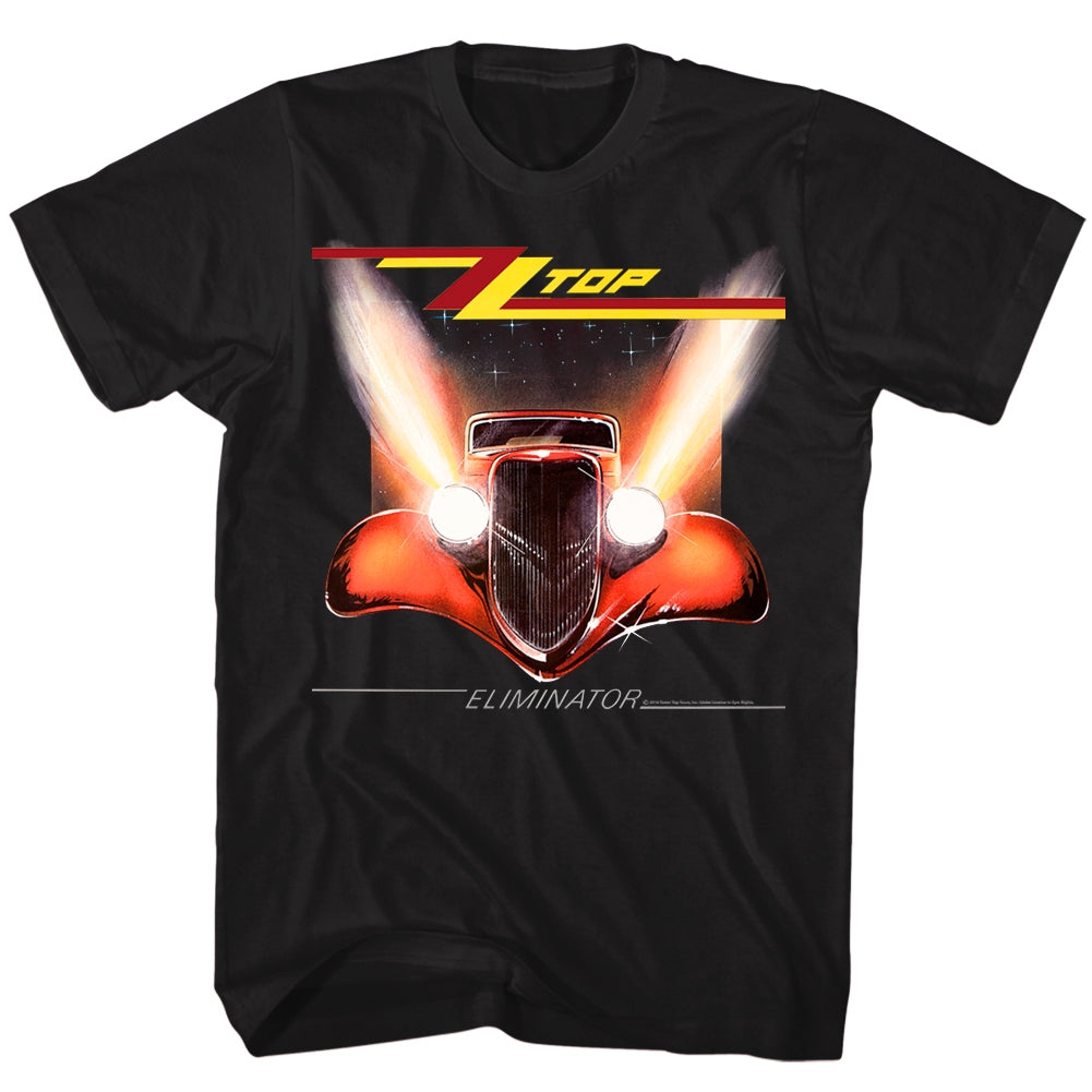 ZZ Top Mens S/S T-Shirt - Eliminator Cover - Solid Black Hoodie, Sweatshirt | CiraTrend.com
