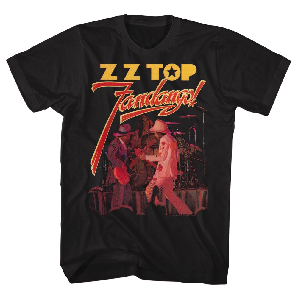 ZZ Top Mens S/S T-Shirt - Fandango - Solid Black Hoodie, Sweatshirt | CiraTrend.com