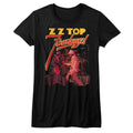 ZZ Top Girls Juniors S/S T-Shirt - Fandango - Solid Black Hoodie, Sweatshirt | CiraTrend.com