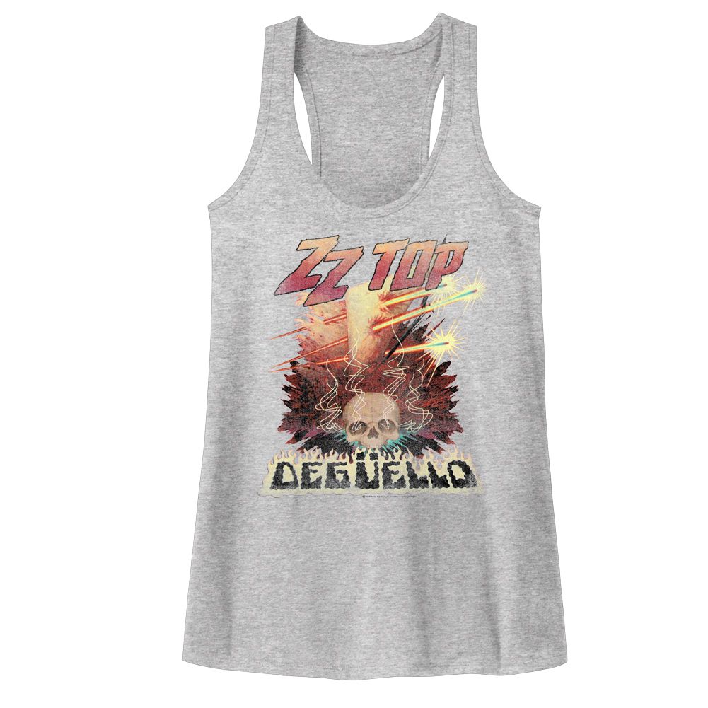 ZZ Top Deguello Official Ladies Racerback Heather Shirt Hoodie, Sweatshirt | CiraTrend.com