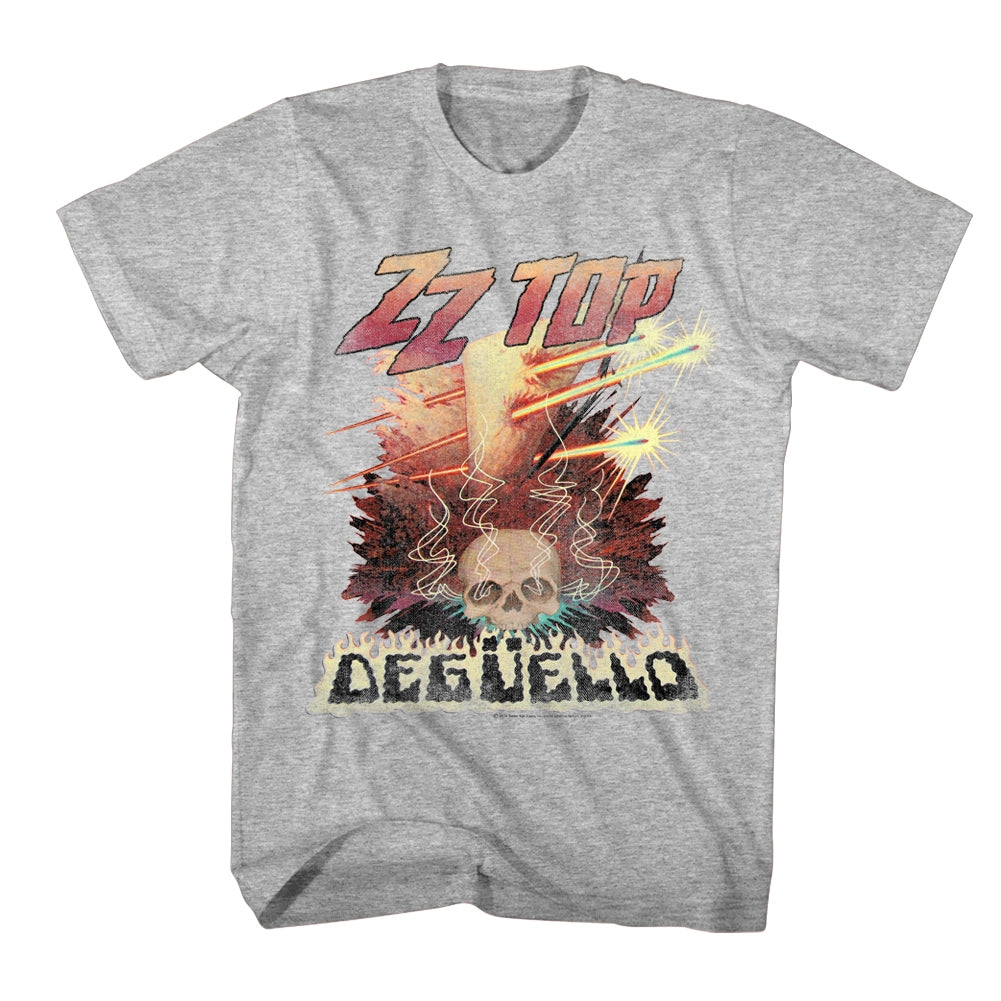 ZZ Top Mens S/S T-Shirt - Deguello - Heather Gray Heather Hoodie, Sweatshirt | CiraTrend.com