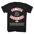 ZZ Top Mens S/S T-Shirt - Texicali - Solid Black Hoodie, Sweatshirt | CiraTrend.com