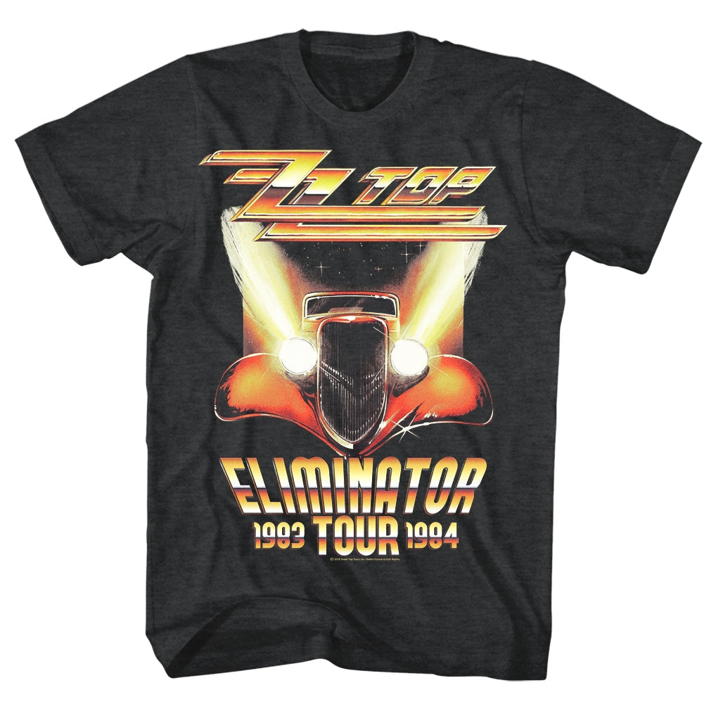 ZZ Top Mens S/S T-Shirt - Eliminator Tour - Heather Black Heather Hoodie, Sweatshirt | CiraTrend.com