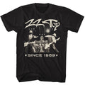 ZZ Top Mens S/S T-Shirt - Since 1969 - Solid Black Hoodie, Sweatshirt | CiraTrend.com