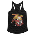 ZZ Top Eliminator Official Ladies Racerback Shirt Hoodie, Sweatshirt | CiraTrend.com